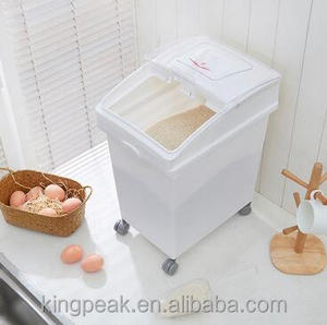 Dispensador de alimentos para animais, alta qualidade, grande, <span class=keywords><strong>20kg</strong></span>, cães e gatos, sem bpa, cereal, arroz, hermético, recipiente de armazenamento de alimentos para animais de estimação, venda imperdível