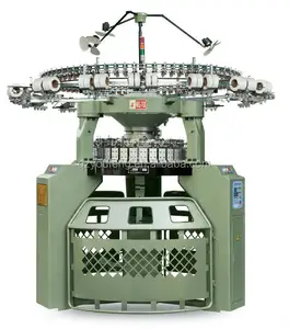 Alta velocidad doble francés Terry tejido de punto circular de la máquina