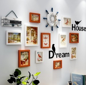 Bộ Khung Ảnh Gia Đình Thiết Kế Theo Phong Cách Châu Âu, Khung Ảnh Nhà Gỗ Trang Trí Tường, Bộ Khung Ảnh Mơ Ước - Product Image 3