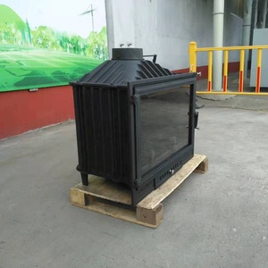 Chimenea de leña BSC328 Directo de fábrica Venta caliente de hierro fundido China Sala de estar Interior moderno Repuestos gratuitos Insertar <span class=keywords><strong>Sanse</strong></span> - Product Image 1