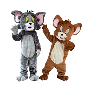 Pabrik Mewah Film Kartun Kostum Tom dan Jerry Kostum Maskot Lucu untuk Dijual