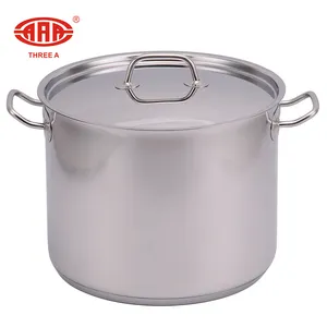 palm restaurant stainless steel commercial stockpot cookware