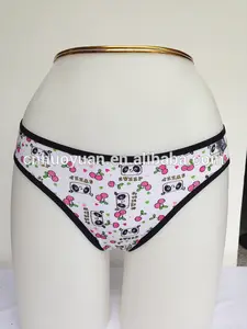 2017 HuoYuan Mature women sexy panties open crotch rose girls knickers