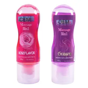 Flavored Anal sex Lubricant Oil And Gel For Smooth Sex