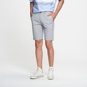 Bermuda Casual alla Moda per Uomo Taglie Forti con Zip Shorts Chino Traspiranti in Tela a Vita Media Lunghezza al Ginocchio - Product Image 1