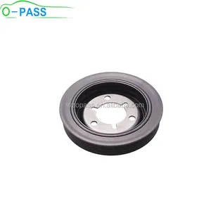 Opass 0515. R8 Crankshaft Sabuk Pulley untuk Peugeot 1.4L 1.6L Mesin Pasangan Combispace 206 207 307 308 1007 Ranch