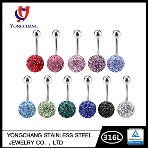 Muestras <span class=keywords><strong>gratis</strong></span> de joyería anillo del botón de vientre del barbell curvado de <span class=keywords><strong>anime</strong></span> para la perforación del ombligo - Product Image 1