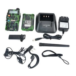 Barato uv-5r <span class=keywords><strong>Baofeng</strong></span> doble banda VHF / UHF walkie talkie radio de dos vias Color: Verde camouflag - Product Image 6