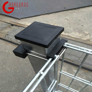 Trắng <span class=keywords><strong>Pvc</strong></span> Tráng Hàn Dây Lưới Hàng Rào Đôi Dây Lưới Hàng Rào - Product Image 6