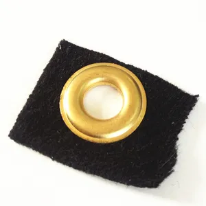 9mm inner-diameter round eyelets with prong grommets brass eyele
