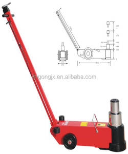 50t 气动液压地板千斤顶 - Product Image 4