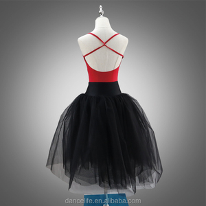 A2329 Falda de tutú esponjosa de baile negro <span class=keywords><strong>largo</strong></span> para adultos Venta al por mayor Faldas de medio tutú blancas Falda de mujer <span class=keywords><strong>Tutu</strong></span> - Product Image 6