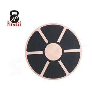 Di alta qualità attrezzature per il fitness palestra di yoga Balance Board, disco di Equilibrio, di Legno balance board Lingua Opzione Francese - Product Image 1