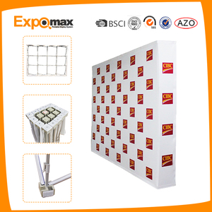 Chất lượng cao sản phẩm quảng cáo <span class=keywords><strong>Pop</strong></span> Up tường Backdrop hệ thống gấp lên hiển thị khán đài - Product Image 5