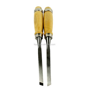Juego de gubias profesionales para carpintería de 12 piezas, herramienta de cincel de mano con punta en forma de V, herramienta de tallado de acero de grado DIY - Product Image 2
