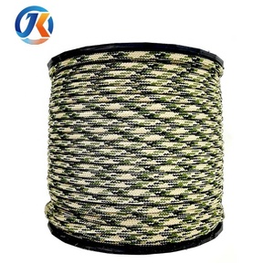Cuerda de Paracord para Acampar al Aire Libre, 100 Pies, 31 Metros, 4 mm, 550 Libras, Nailon, Poliéster, PP, Grosor de 2 mm a 3 mm, Diámetro de 6 mm, para Supervivencia y Escalada - Product Image 4