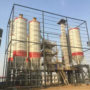 Personalizado 50 80 100 200 300 500 ton aparafusado silo de armazenamento silo de cimento de argamassa de concreto