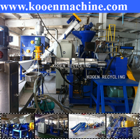 Lavage plastique pour plastique rigide HDPE PP