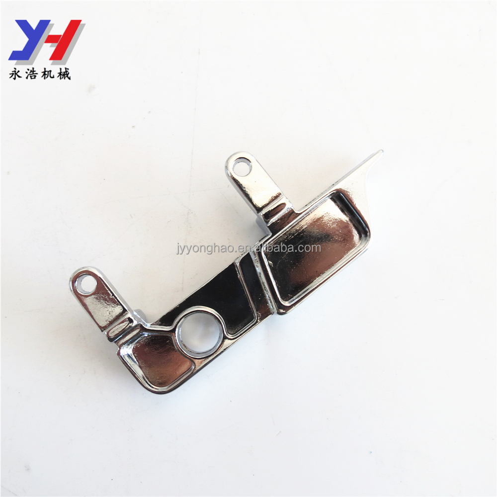 Индивидуальная часть дверного замка из цинкового сплава, зеркальная полированная и хромированная металлическая часть