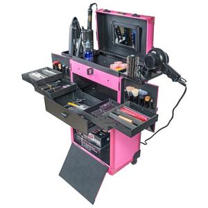 REBELLES <span class=keywords><strong>Série</strong></span> Pro Maquilleurs Multifonction Cosmétiques Chariot Caisse de Train Grande Joie puissance - Product Image 3