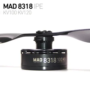 卸売 農業dcモータ-Wholesale MAD 8318 Powerful 48V Brushless DC Agriculture Drone Quadcopter Motorため10L Sprayer Payload