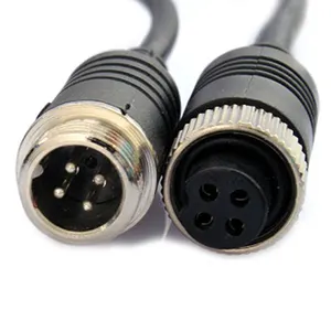 4 Pins Din Cable Male Female Cannon Plug