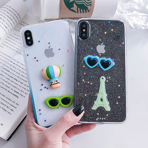 Ốp Điện Thoại Di Động Bằng Nhựa Acrylic Trong Suốt Bằng Nhựa Epoxy Hình Chú Vịt Kẹo Dễ Thương 3D Pha Lê Cho <span class=keywords><strong>Iphone</strong></span> Xs 11 12 13 14 Pro Max Ốp Lấp Lánh - Product Image 4