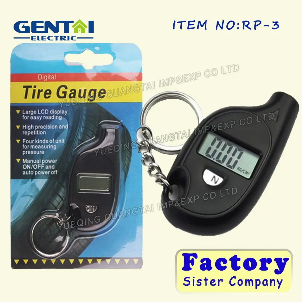 Kỹ thuật số Xe Tire Pressure Bao Gồm Tire Đo