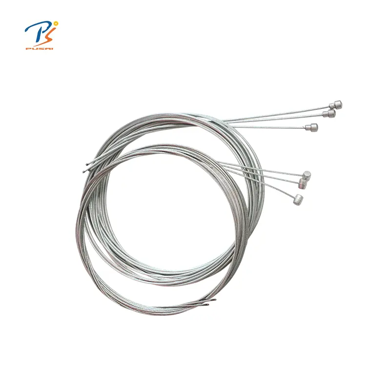 Üreticileri galvanizli çelik tel halat 1*19 iç tel için bisiklet debriyaj fren kablosu 2mm 1.8mm