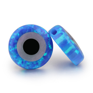 Gema de Ojo de Ópalo <span class=keywords><strong>Azul</strong></span> Oscuro, Color de Venta Caliente, Ojo de Ópalo, Ojo de Ópalo Redondo - Product Image 4