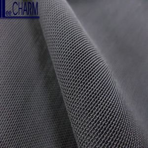 LCHD004 Taiwán de Nylon 80 20 Spandex elástico fuerte negro elástico de tela de malla - Product Image 3