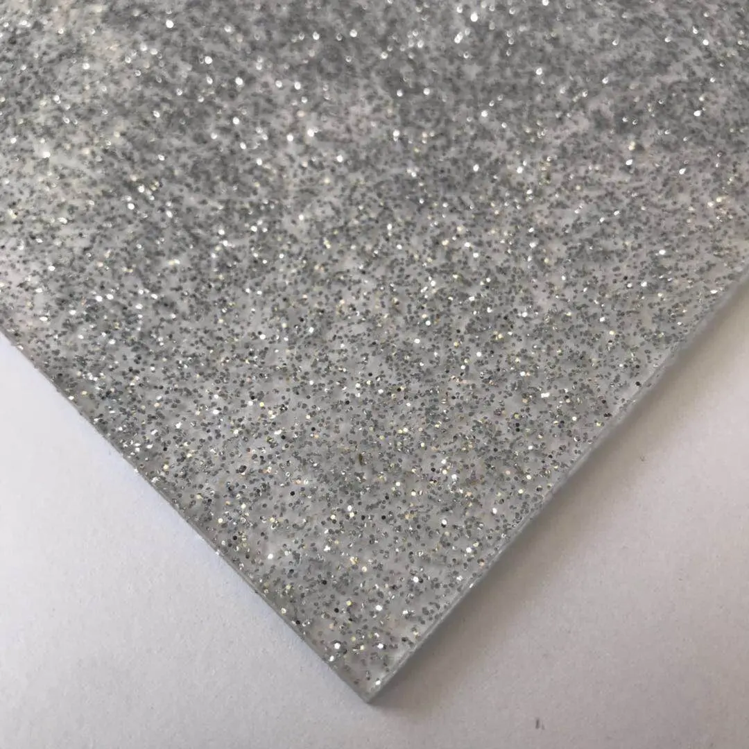 4ftx8ft 2 Mm 3 Mm Gegoten Glitter Acryl Plexiglas Pmma Plastic Vel/Board/Plaat