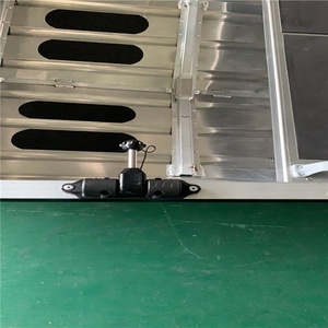 Bateau pneumatique léger en aluminium à fond plat, plancher antidérapant, cadre robuste pour la pêche, la chasse, le travail - Product Image 3