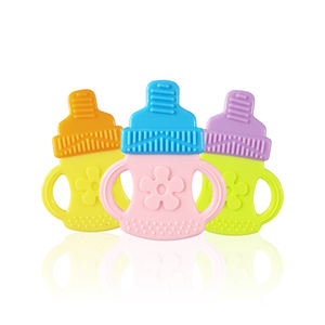100% pièces d'anneaux de dentition en Silicone <span class=keywords><strong>pour</strong></span> bébés, jouets écologiques <span class=keywords><strong>pour</strong></span> enfants, hochets, girafe, licorne, accessoire d'angle, nouveau produit innovant, vente en gros - Product Image 4