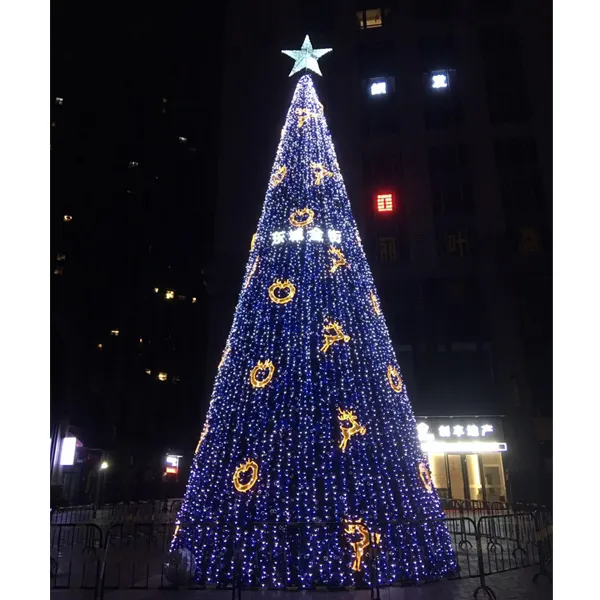Árbol de Navidad iluminado gigante para Centro Comercial