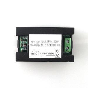 Máy Đo Tần Số AC 80-300.0V 45-65HZ Hiển Thị Kép Đo Tần Số Điện Áp Vôn Kế Hertz/HZ Với Đèn Led Màu Đỏ - Product Image 5