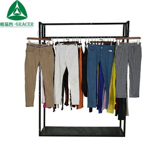 De las mujeres de <span class=keywords><strong>moda</strong></span> Pantalones ropa pacas de ropa de segunda mano ropa de Canadá - Product Image 5