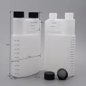 Liquid Bottle Bettix Liquid Fertilizer Fluorinated Double Chamber 500ml Dosing Bottle