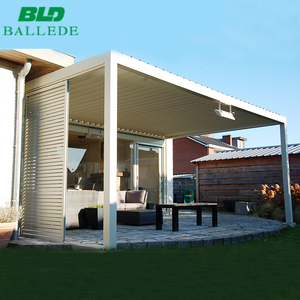 Diseño moderno <span class=keywords><strong>de</strong></span> <span class=keywords><strong>aluminio</strong></span> louvred techo pérgola para <span class=keywords><strong>porche</strong></span> - Product Image 6