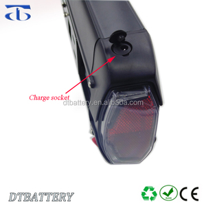 36V 10.4Ah 13Ah 17Ah Batterie Rack Arrière 36V 15Ah Batterie De Vélo Électrique pour Bafang BBS01 BBS02 <span class=keywords><strong>Tongsheng</strong></span> <span class=keywords><strong>TSDZ2</strong></span> moteur - Product Image 6