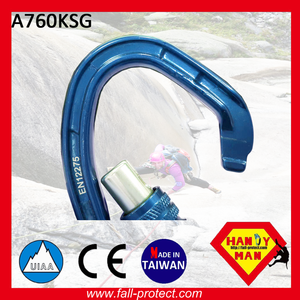 Tornillo de bloqueo con CE y UIAA certificado 25KN montaña escalada mosquetón - Product Image 4