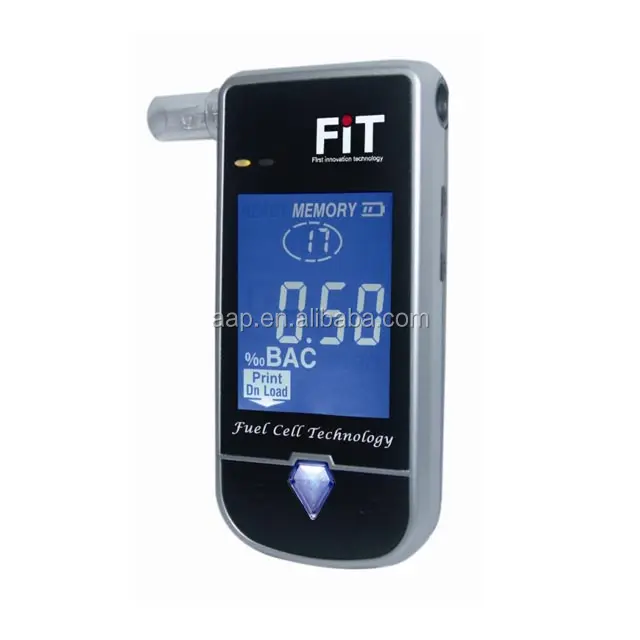 FiT233 cep boyutunda profesyonel nefes uygun alkol test cihazı
