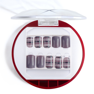 30 pièces/boîte vente en gros de <span class=keywords><strong>faux</strong></span> <span class=keywords><strong>ongles</strong></span> multicolores étiquette privée <span class=keywords><strong>ongles</strong></span> artificiels décoratifs - Product Image 4