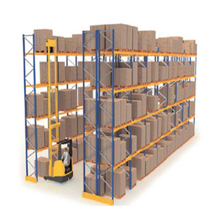 Rayonnage de stockage de palettes sélectif standard européen à allée étroite XZY - Product Image 2