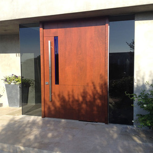 Plinthes en PVC, design de <span class=keywords><strong>porte</strong></span> en bois d'entrée principale bon marché, portes d'entrée solides - Product Image 5