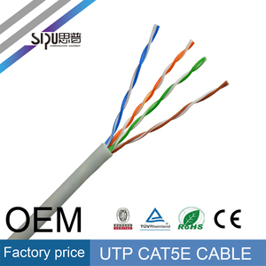SIPU haute vitesse cat5e utp réseau bas prix en gros utp cat5 lan meilleur chat <span class=keywords><strong>5e</strong></span> <span class=keywords><strong>ethernet</strong></span> <span class=keywords><strong>câble</strong></span> - Product Image 1