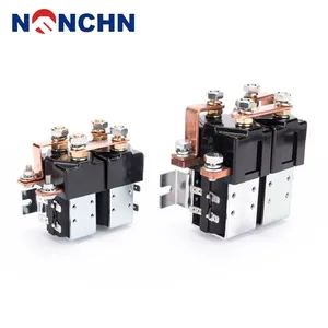 NANFENG-contactores de enclavamiento CC de alto voltaje, relé eléctrico de 12V, productos de China
