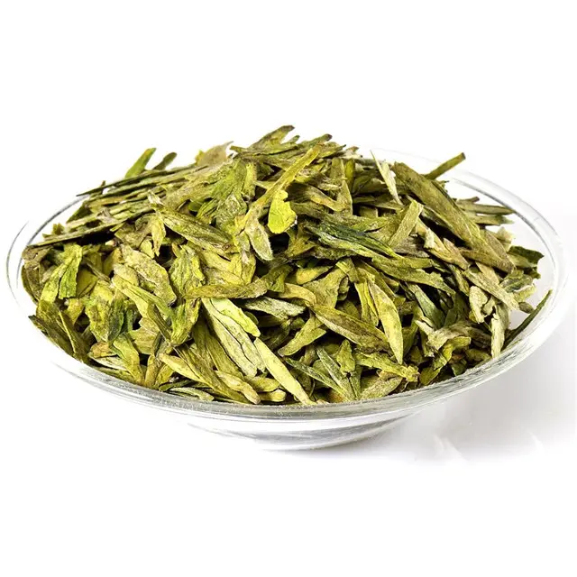 Il più nuovo raccolto di qualità biologica famosa tradizionale raffina le foglie di tè verde cinese Hangzhou Longjing Green Tea