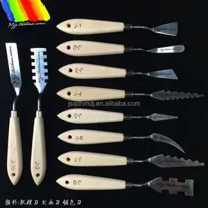 wholesale special stainless steel blade palette knife for artists