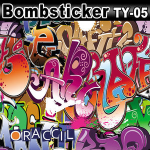Phim Nóng Graffiti Vinyl Bọc Nóng Phim Quan Hệ Tình Dục Sticker Bom - Product Image 5